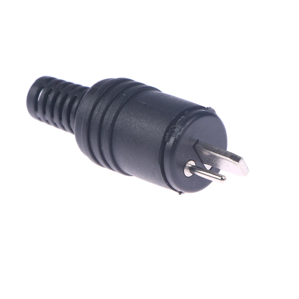 2 контактный черный DIN разъем динамик и коннектор HiFi Винтовые клеммы силовой