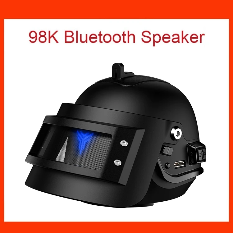 Bluetooth аудио новый креативный подарок трехуровневый шлем 98 K cannon тяжелый сабвуфер