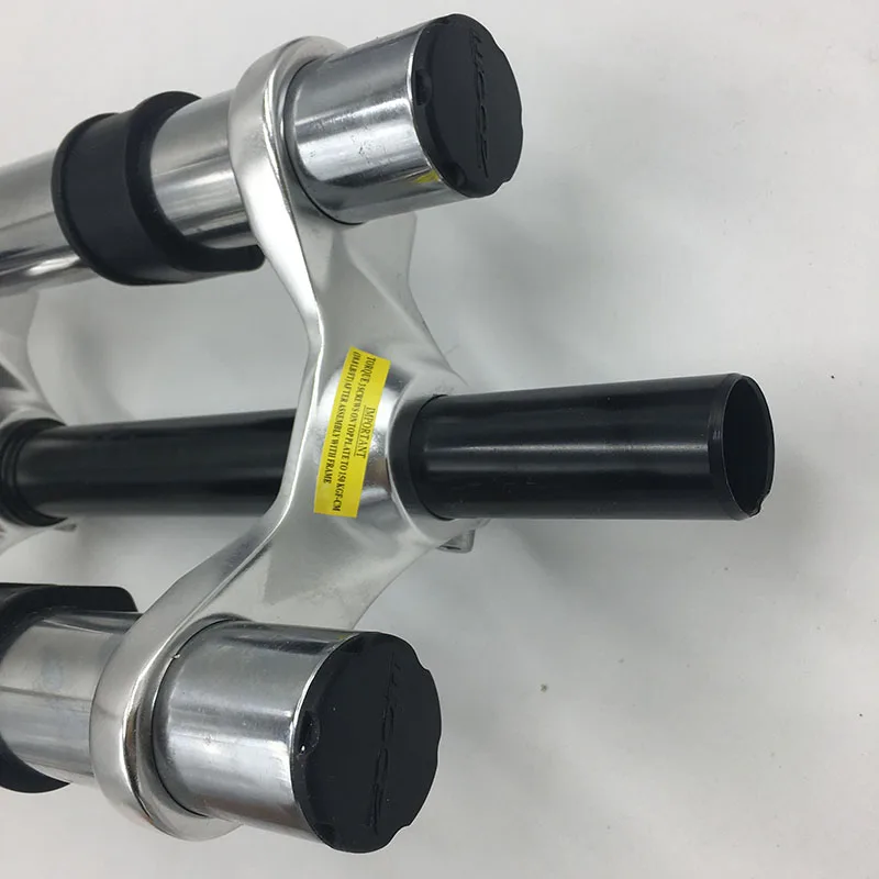 ZOOM 620 DH 2" 24" 2" дисковый тормоз и V тормоз DH Горные плечи горный велосипед Подвеска Вилка Путешествия 100 мм