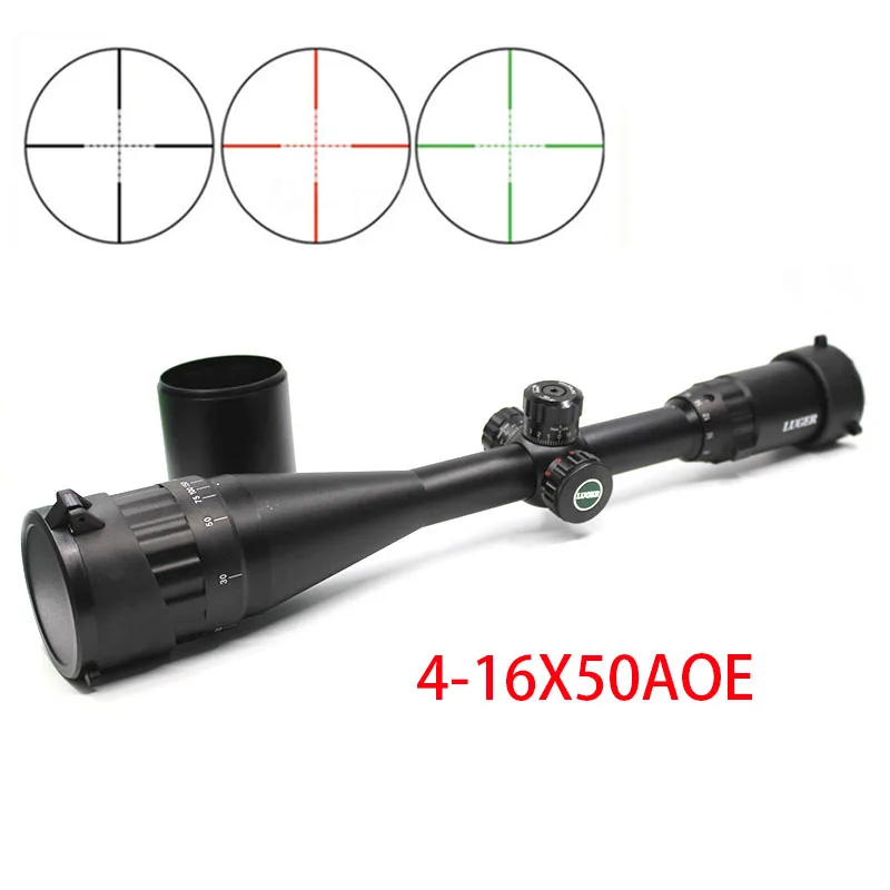 4-16X50AOE оптический прицел тактика Mil Dot сетка оптическая воздушная винтовка Cope охотничий прицел Коллиматорный прицел