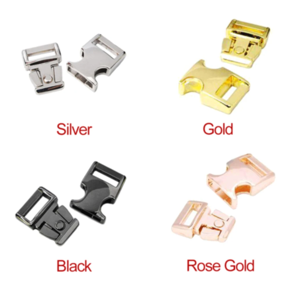 3 шт./компл. металлические сумки Лента Замена безопасности застежка цинковый