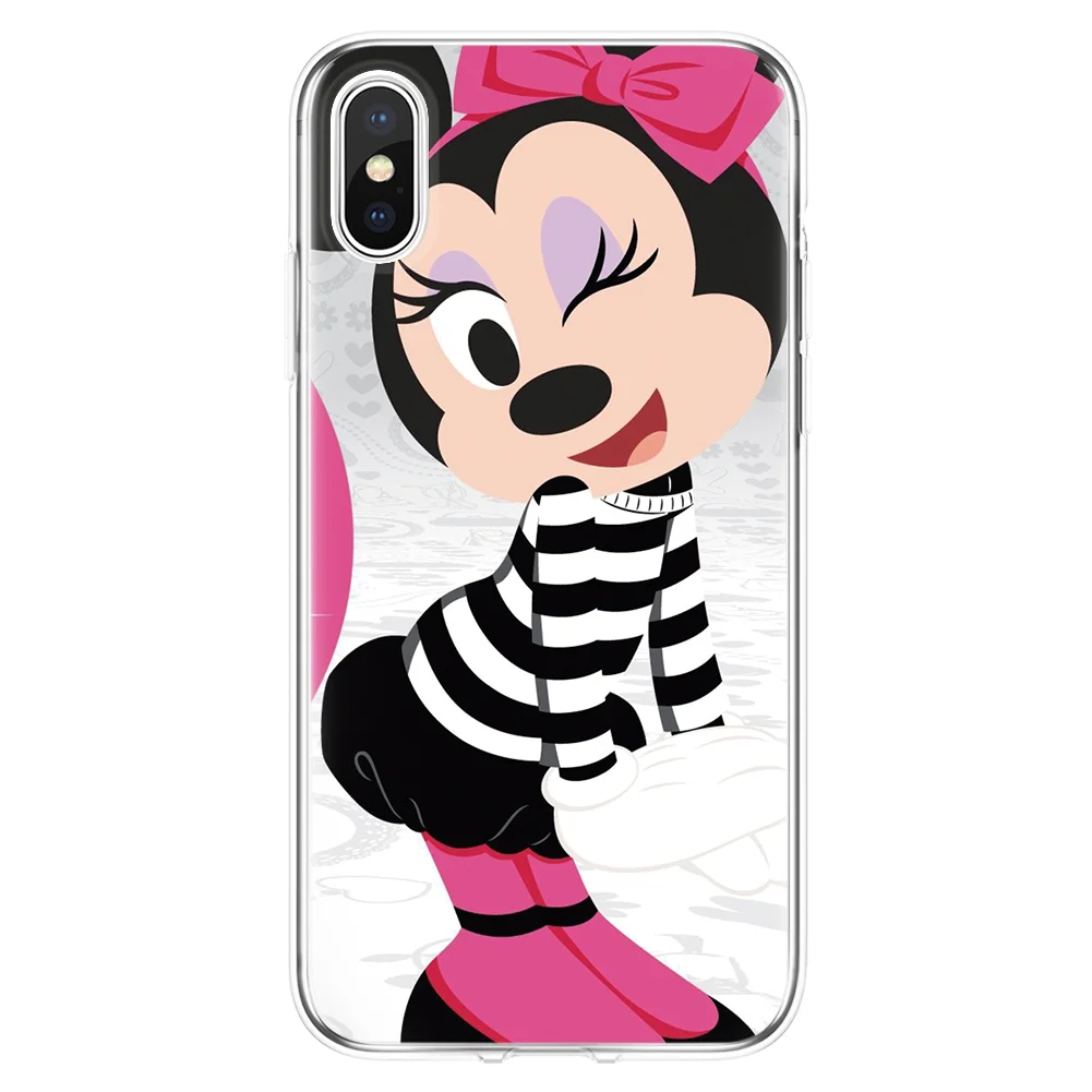 ТПУ мультяшный милый чехол для iPhone 8 Чехол 7 8 Plus 11 Pro 5 6 6S XR 5S 5C 4 4S SE Funda для iPhone XS Max чехол s для iPhone X чехол