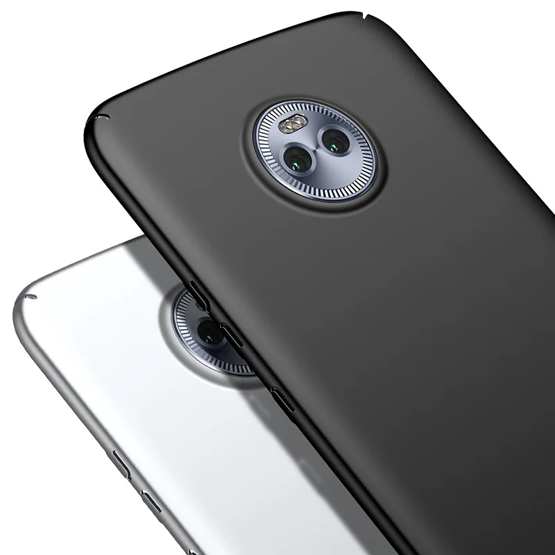 Роскошный простой защитный противоударный чехол для телефона Motorola Moto X4, ультра тонкий жесткий чехол из поликарбоната для Moto X4 5,", Чехол