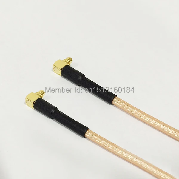 Новый модемный коаксиальный кабель MMCX штекер под прямым углом к штекеру RG316 15 см 6