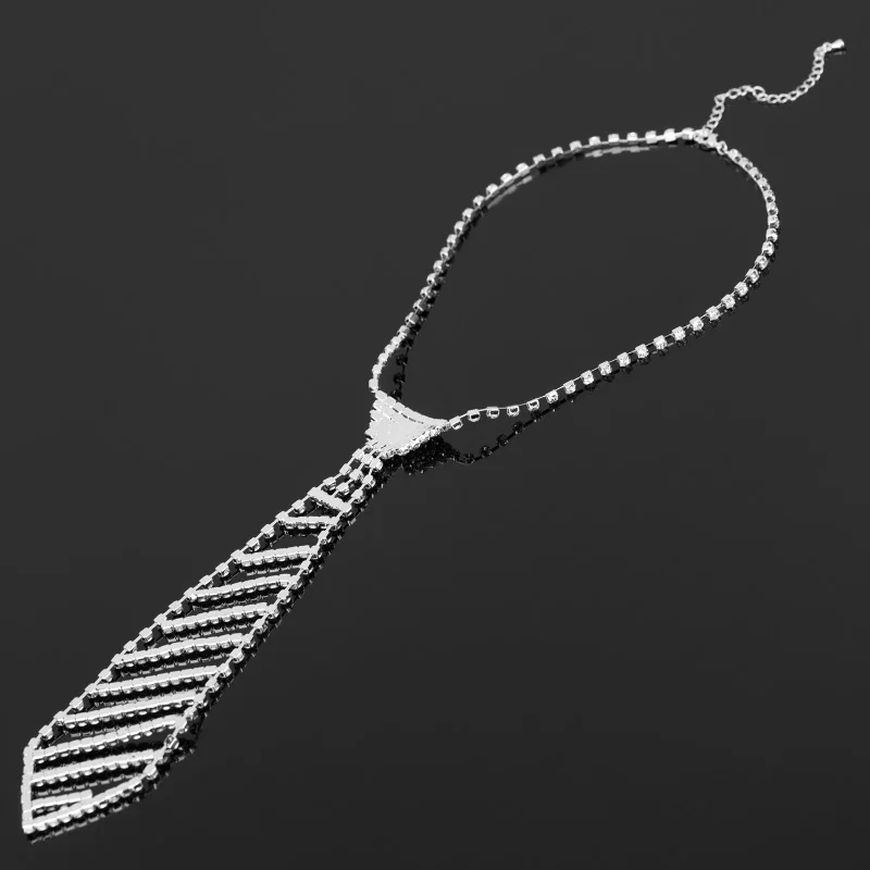 YFJEWE модное серебряное ожерелье со стразами для свадьбы N072|fashion statement necklace|statement