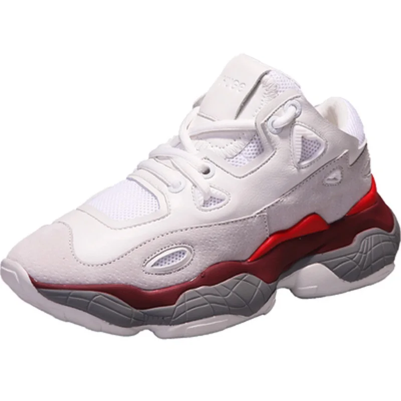 Женская обувь на танкетке с кокосовым узором из сетчатой ткани в горном стиле