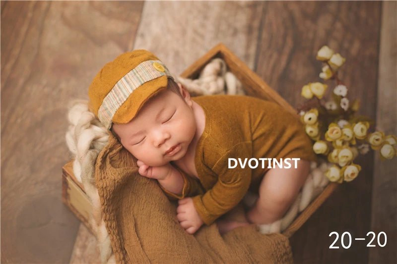 Реквизит для фотосъемки новорожденных Dvotinst детской одежды шляпы подушки