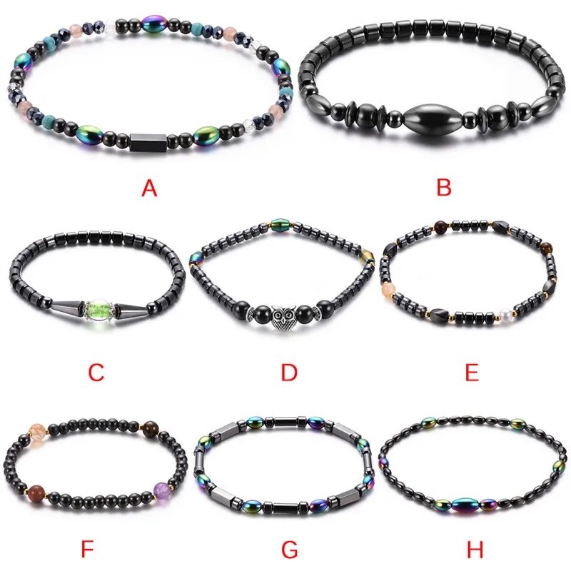 Магнитный браслет для похудения цветной камень магнитная терапия продукт забота