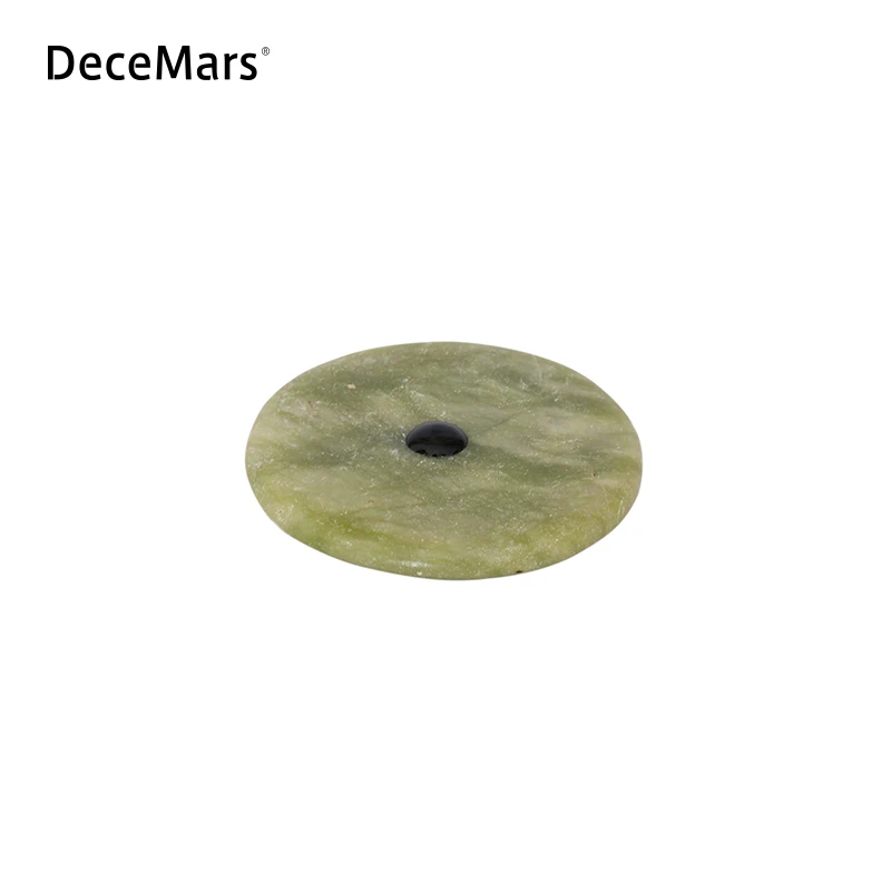 DeceMars зеленый круглый камень Наращивание ресниц Клей поддон подставка держатель 1