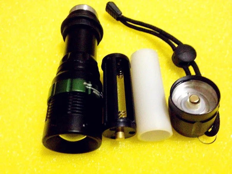 Foot CREE lighting supplies of aluminum alloy 128 camping flashlight zoom Flashlight the outdoor flow Ming Paul | Лампы и освещение
