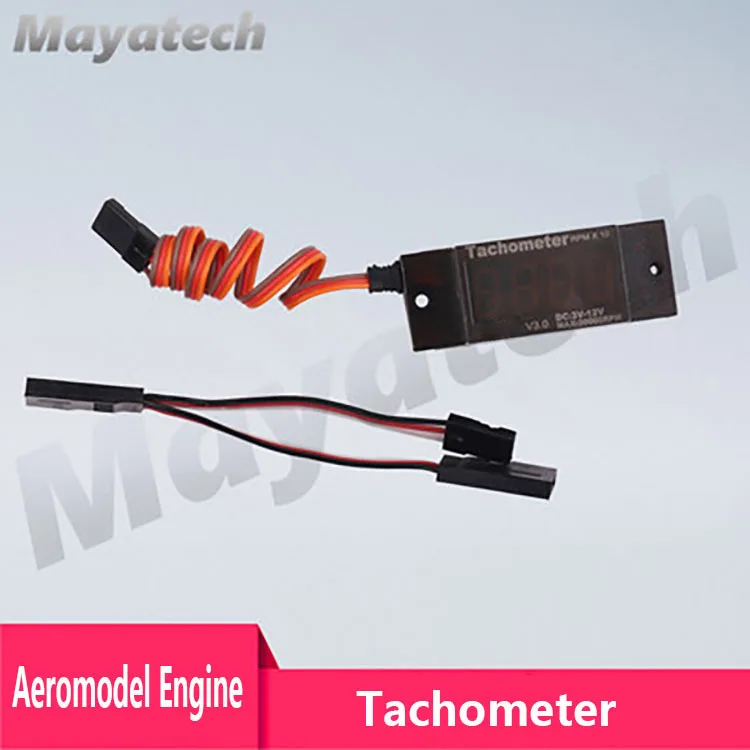 Rcexl Tachometer Rcexl зажигание мини Тахометр V3.0 революционный метр для RC CDI бензиновый газовый двигатель DLE двигатель - Цвет: Rcexl Tachometer