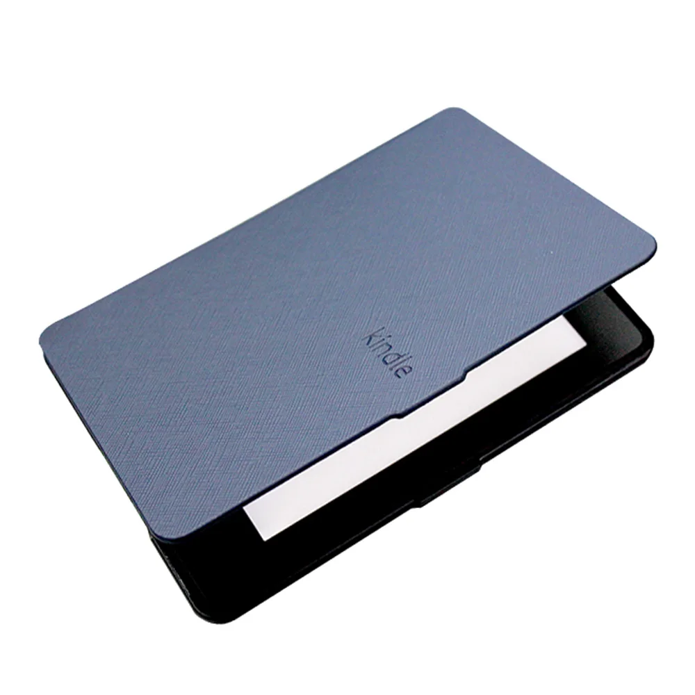 Серебряный чехол для Kindle Voyage UP из искусственной кожи многоцветная Обложка Auto