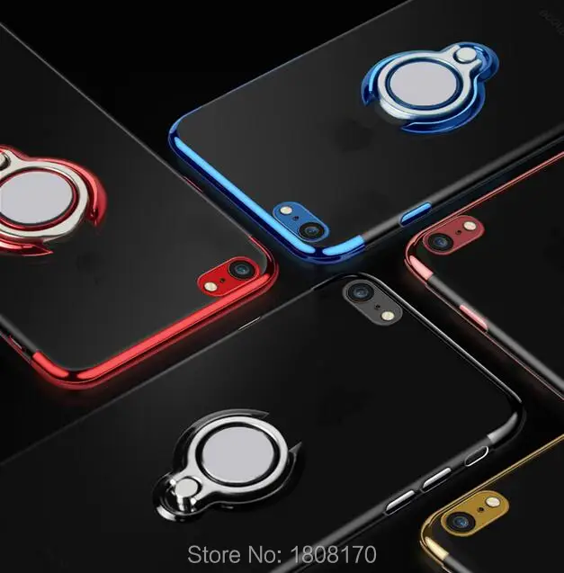 Блестящий автомобильный магнитный мягкий чехол из ТПУ для Iphone X I8 I7 8 7 6 6S Plus 5 5S SE