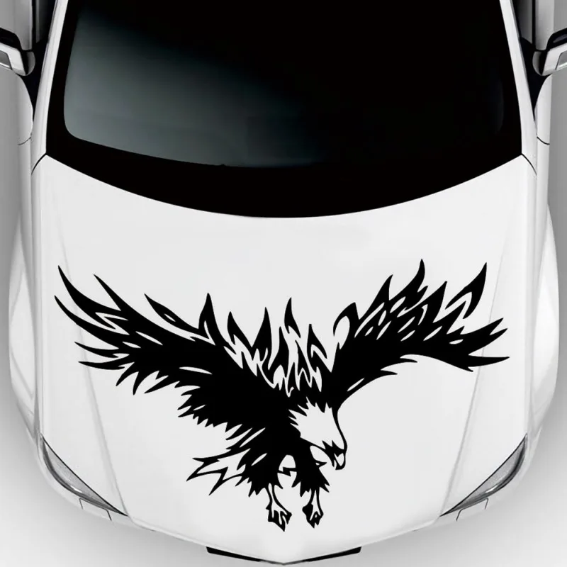 Этикетировочная наклейка Eagle Freedom стилизованная лысая птица США для автомобилей
