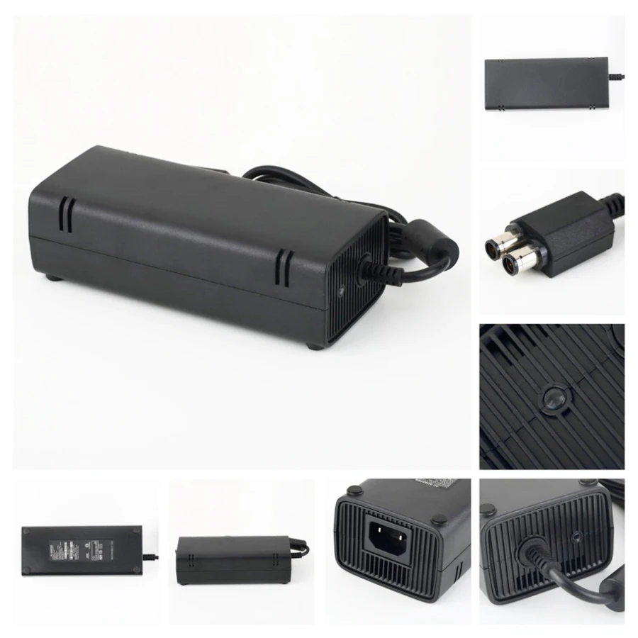 Адаптер переменного тока Питание Зарядное устройство шнур для Xbox 360 Slim блок