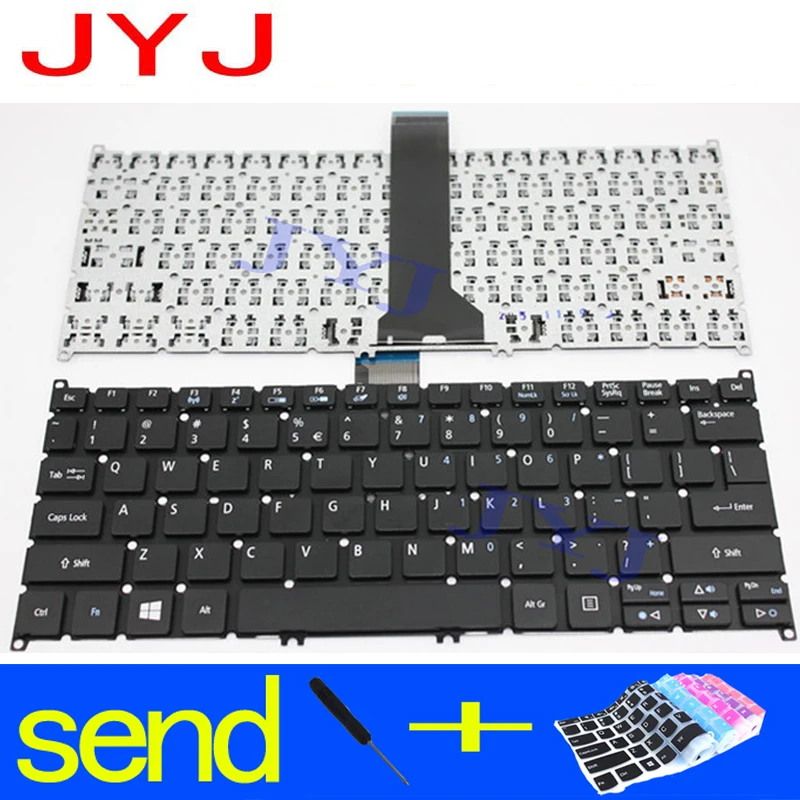 Клавиатура для ноутбука Acer Aspire V5 122 122P 132 132P V13 V3 371 E11 E3 112 111 черная клавиатура
