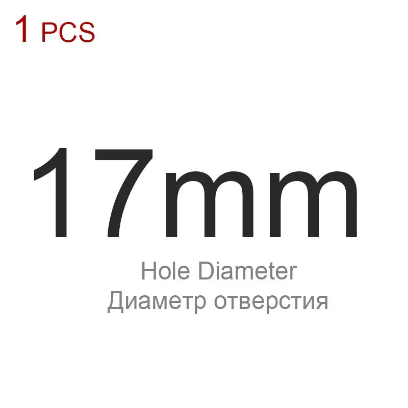 1 мм-40 мм размер Кожа ремесло дырокол инструмент, Толстая сталь ремесленный круглый пояс бумага одежда из полотна пробивая DIY кожевенное ремесло Дырокол - Цвет: 17mm 1pcs
