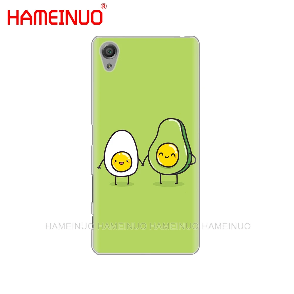 HAMEINUO милый чехол с авокадо еда для sony xperia z2 z3 z4 z5 mini plus aqua M4 M5 E4 E5 E6 C4 C5|Бамперы| |