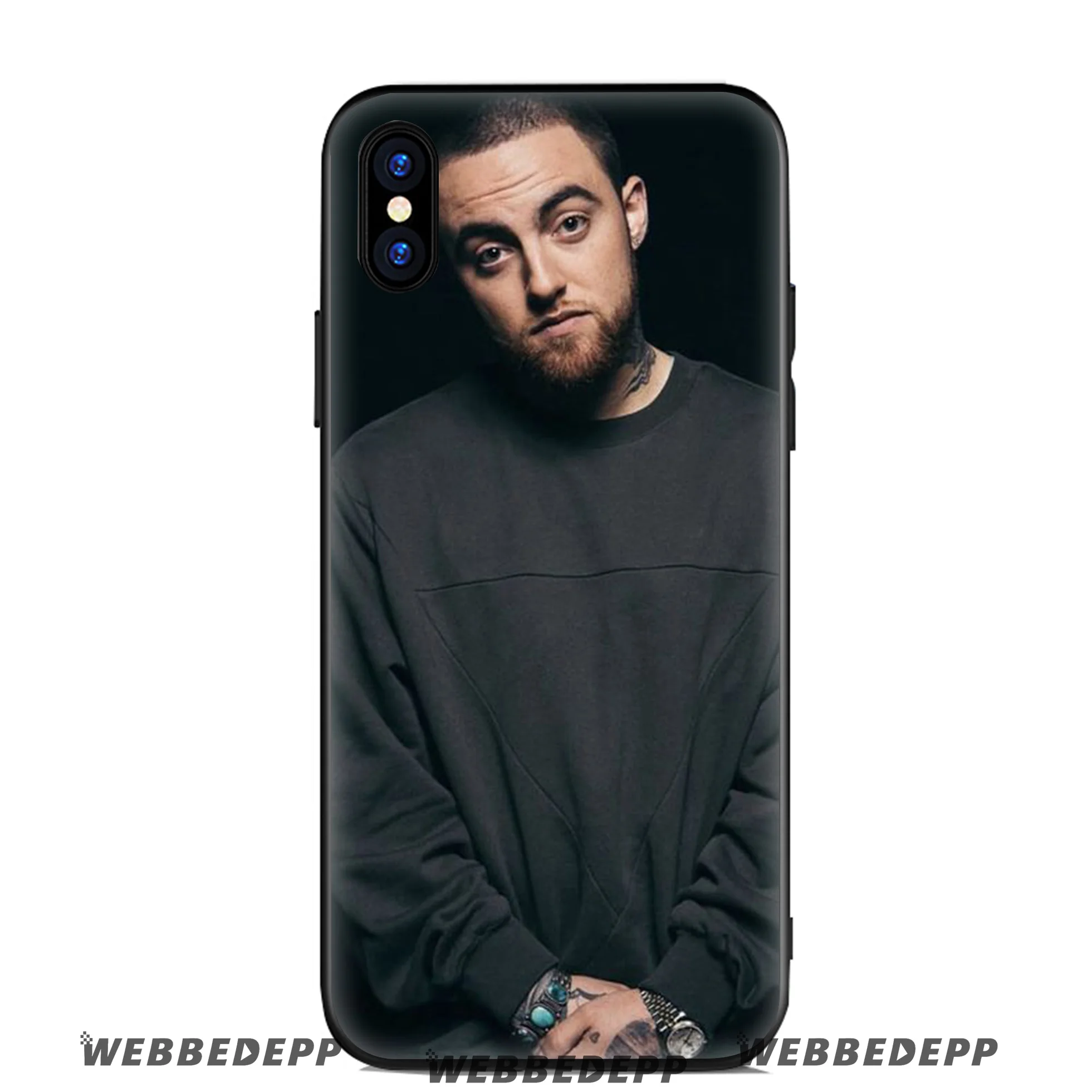 WEBBEDEPP Mac Miller Мягкий силиконовый чехол для Apple iPhone 11 Pro Xr Xs Max X или 10 8 7 6 6S Plus 5 5S SE TPU |