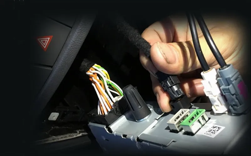 Камера заднего вида для Audi A3 8V MMI 3g 2012- интерфейсный адаптер резервная парковка Передняя камера заднего вида дисплей Улучшенный декодер