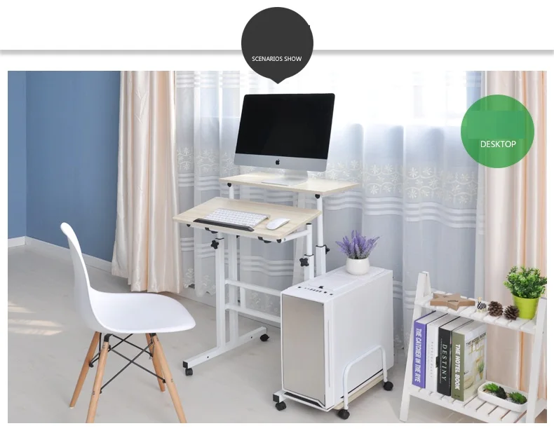 Стоя wo язык ноутбук Desktop comter стол подъемный стол