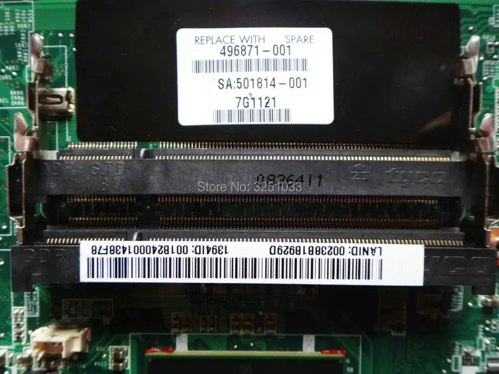 Для hp HDX X18 1001XX NOTEBOOK 496871 001 HSTNN Q35C для HP HDX18 системная плата G96 630 A1 PM45 DDR2