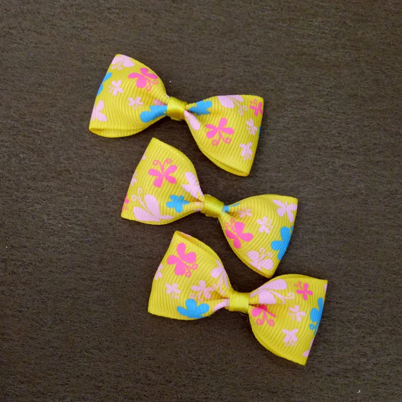 3 шт. украшения в виде банта аппликации цветов аксессуары для кукол наклейки на