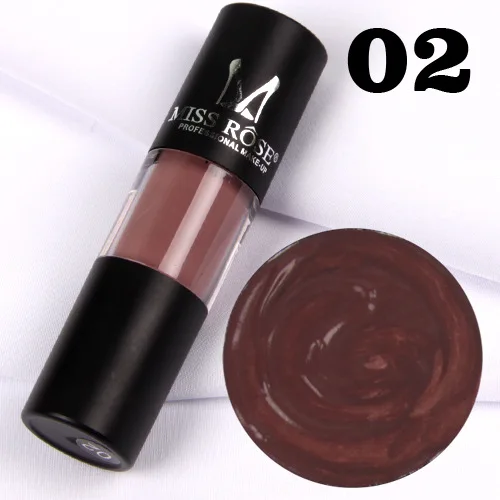 2 Miss rose Nude Velvet водостойкая матовая Косметическая Помада, стойкие сексуальные пигменты, розовая, темно-красная брендовая Помада для губ Batom, макияж - Цвет: 2