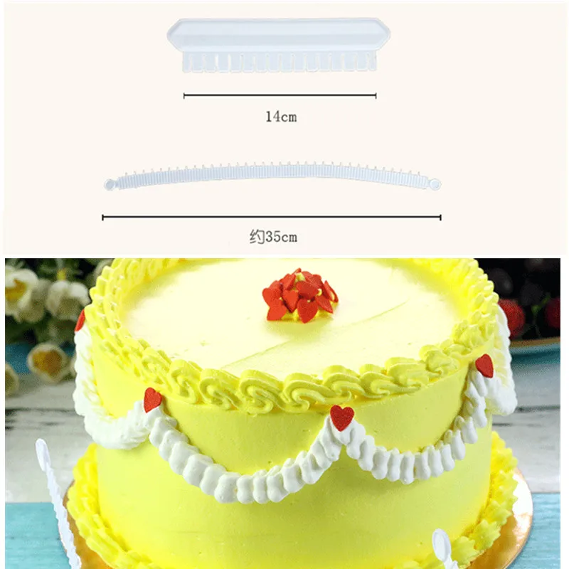 Adjustable Plastic Cake Border Decorating Tools Markers Fondant DIY Baking Pastry Mould | Дом и сад