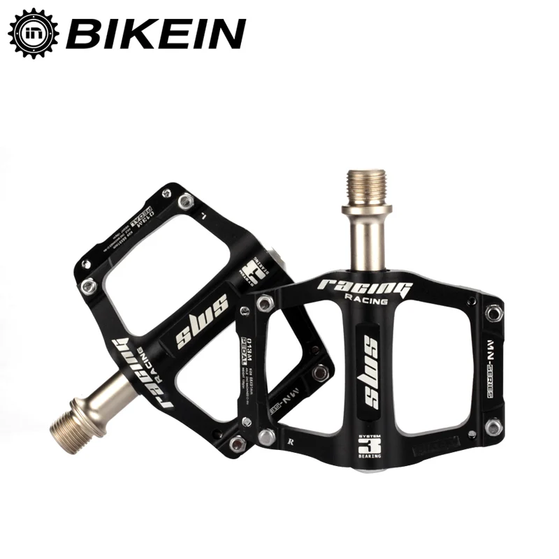 Bikein Велоспорт сверхлегкий 3 подшипника ЧПУ Алюминий bmx педали МТВ Велосипедный
