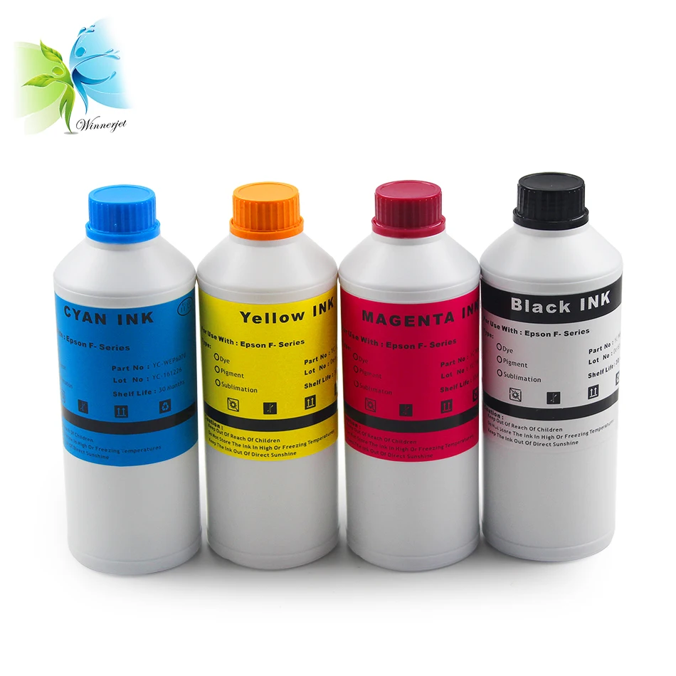 T7411 T7414 4 цвета сублимационные чернила для Epson Surecolor F6000 F7000 F6070 F7070|Наборы заправки