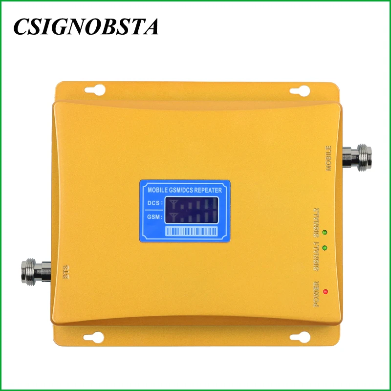 Для 2 комнат с высоким коэффициентом усиления 65 дБ двухдиапазонный GSM 900 МГц DCS 1800
