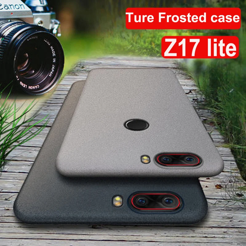 Чехол для Nubia Z17 lite тонкий матовый мягкий чехол с эффектом потертости и песчаником