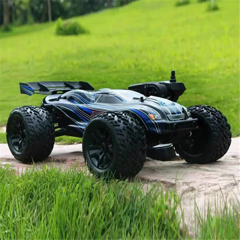 Высокая мощность JLB гоночный Гепард 1/10 бесщеточный 80 км/ч 1:10 RC автомобиль Monster Trunk