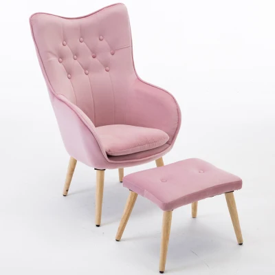 Скандинавский одноместный диван сетка маленький красный современный