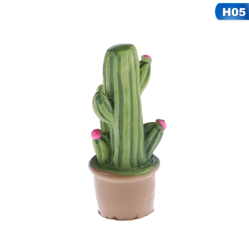 1 шт. милый мини цветок миниатюрные деревья растения садовый Декор фея домашнее