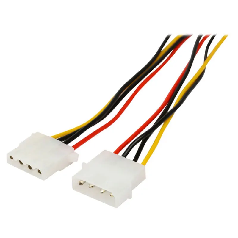 4-контактный внутренний удлинитель питания IDE Molex компьютерный блок 12 В/5 В для