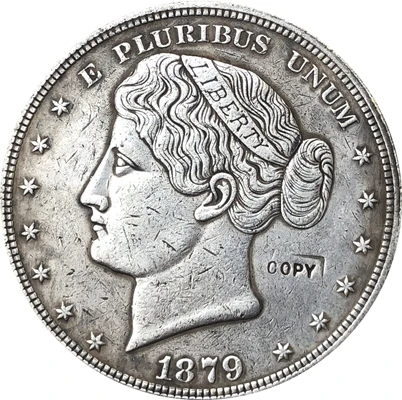 1879 долларов сша 1 долл. копия монет типа 4|coin copy|coin coinscoin dollar |