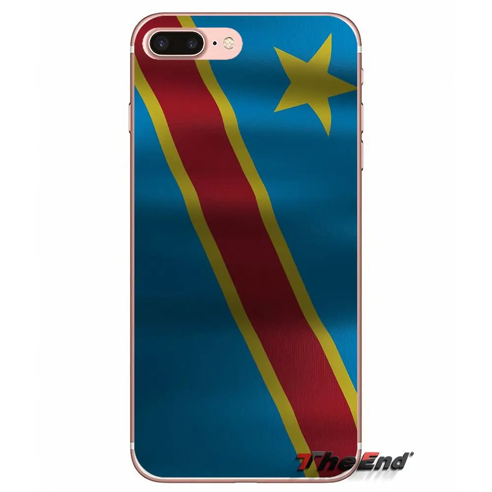 For Sony Xperia Z Z1 Z2 Z3 Z5 compact M2 M4 M5 E3 T3 XA Aqua LG G4 G5 G3 G2 Mini oil painting CG Congo flag Banner Case | Мобильные