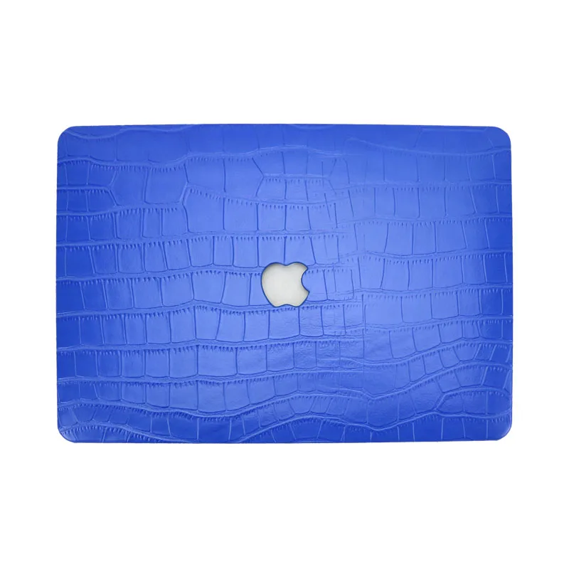 Роскошный тисненый чехол из крокодиловой кожи для Macbook Air Retina Pro кожаный 13 3 дюйма