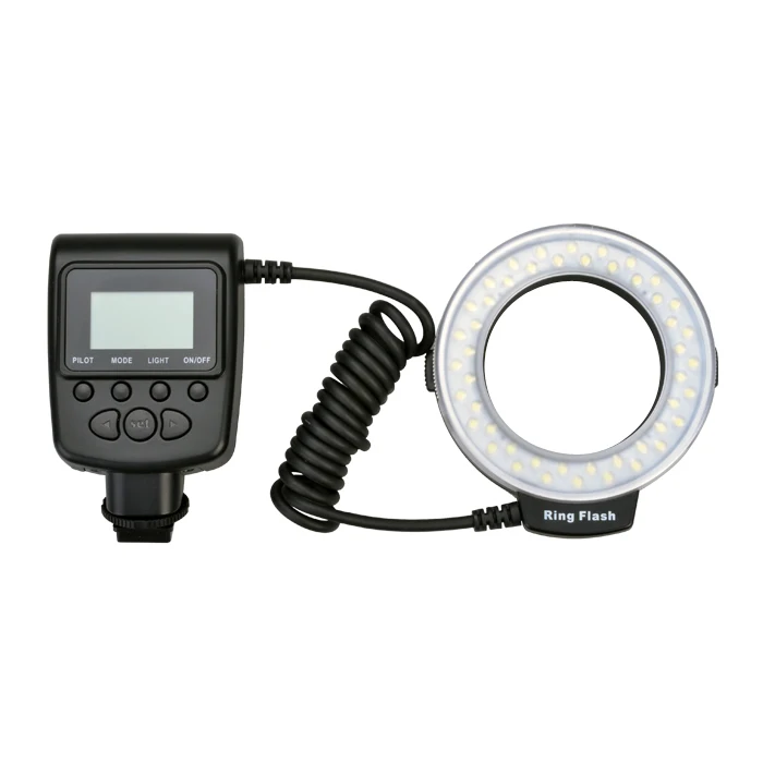 Rf 550e светодиодный кольцо вспышка Macro Вспышка Speedlite для Sony A900 A850 A560 A77 A65 (не HDMI) 48