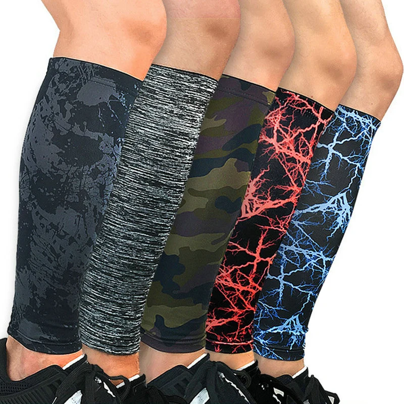 1PC Camouflage Basketball Kneepad Protector Sports Safety Quick Dry Calf Leg Sleeve Pad Knee Support Brace pads Guard Protective | Спорт и