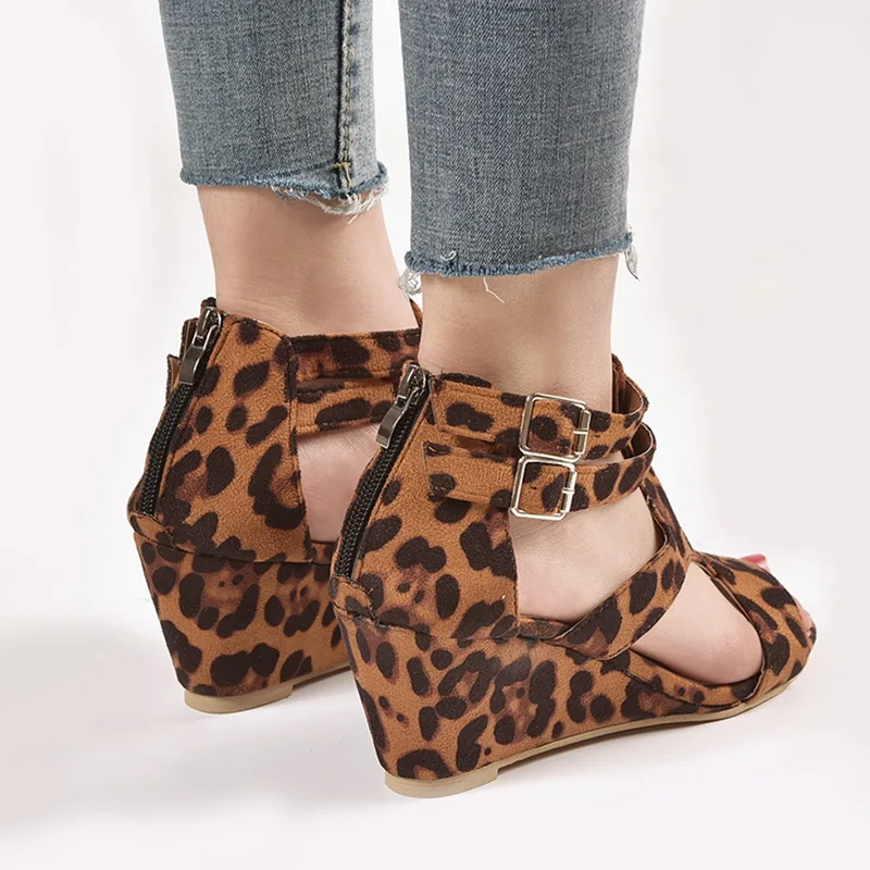 Женские босоножки Летние сандалии-гладиаторы на танкетке женские повседневные