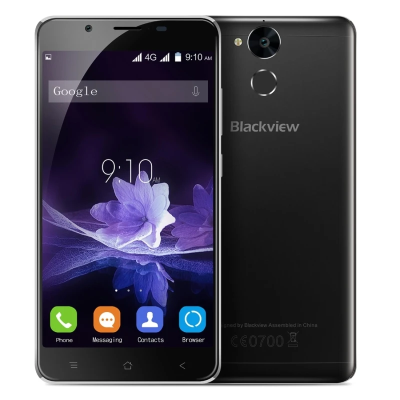 Original Blackview P2 4G Mobile Phones Android 6.0 4GB RAM 64GB ROM Octa Core Smartphone Dual SIM 1080P 5.5 inch FHD Cell Phone | Мобильные
