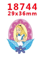 PR-18744 Наборы для творчества Герой мультфильма с плоской задней частью Плоские наклейки 30 штук. PR-18489-18906 - Цвет: PR-18744