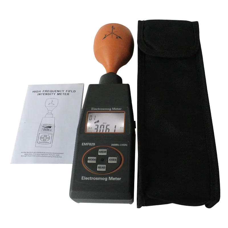 Высокоточный Профессиональный цифровой измеритель электросмога ручной