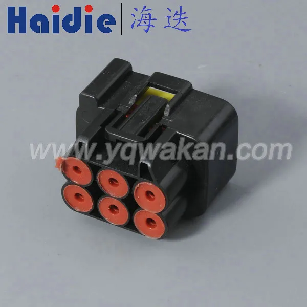 

Free shipping 2sets auto 6pin electric plastic waterproof electrical Motorcycle connector FSW-C-6F-B