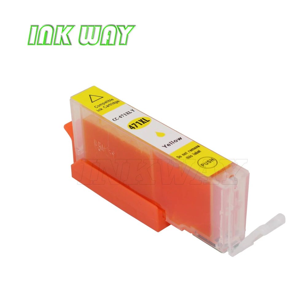Чернильный путь 3 пакета CLI 471 C M Y Совместимый картридж для canon PIXMA MG7740 TS8040 TS9040|ink