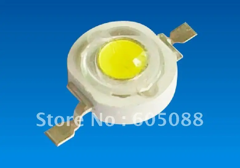 Совершенно новые Сверхъяркие светодиодные лампы высокой мощности 1 Вт белого