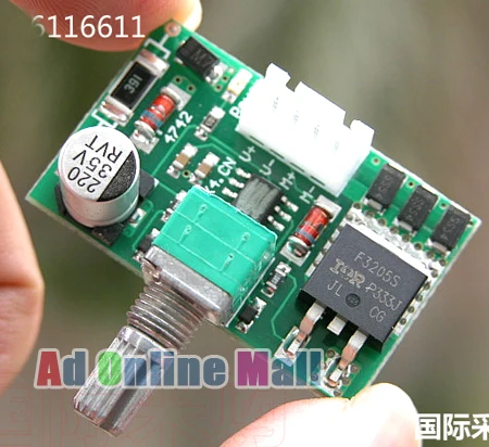 ШИМ-Мотор постоянного тока 12-24-36V 5A переключатель регулятора скорости высокая